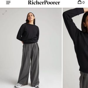 Richer Poorer 100% cotton crewneck sweatshirt
